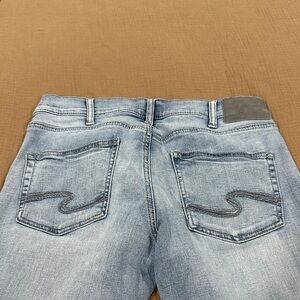 Silver Jeans Light Blue Relaxed Fit Men's Jeans